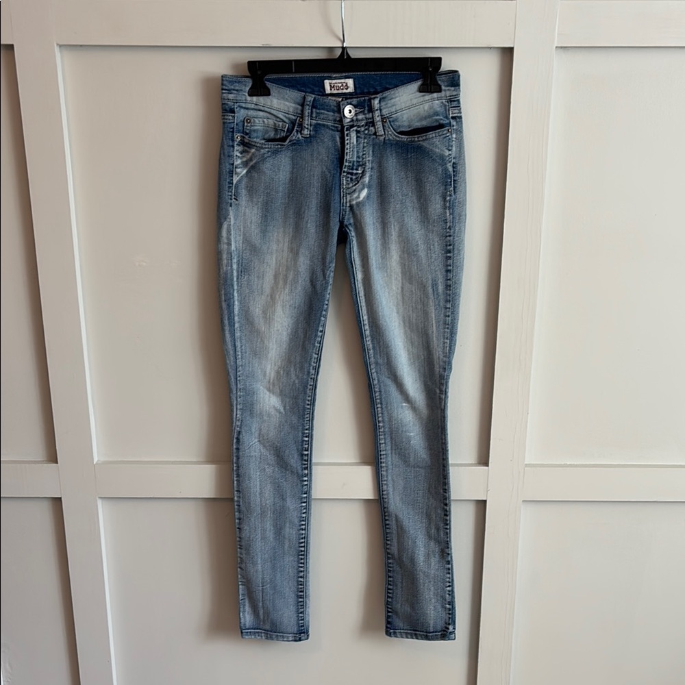 Mudd Low- Rise Skinny Blue Jeans